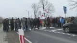 "Nie wiadomo, co z nami będzie." Protest sadowników na krajowej "74" w Annopolu