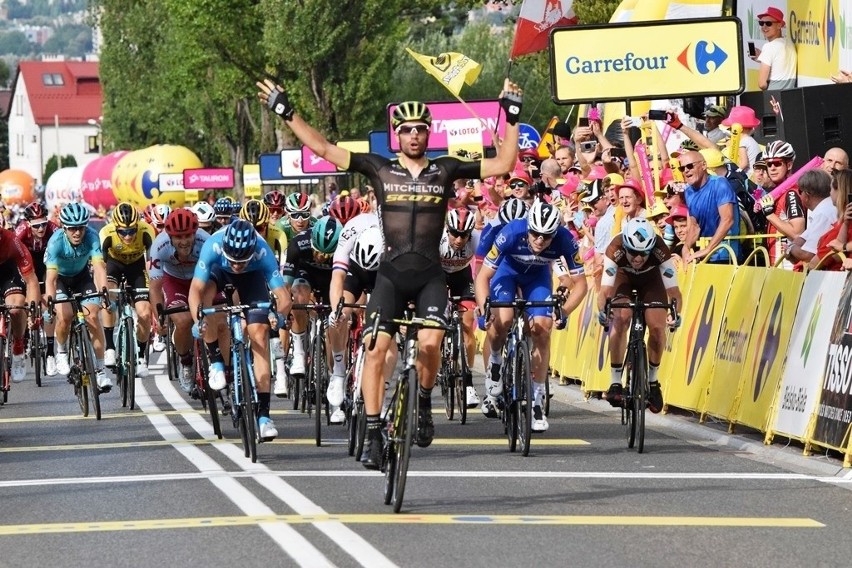 Tour de  Pologne 2019: Wielkie emocje na finiszu etapu Wieliczka - Bielsko-Biała ZDJĘCIA
