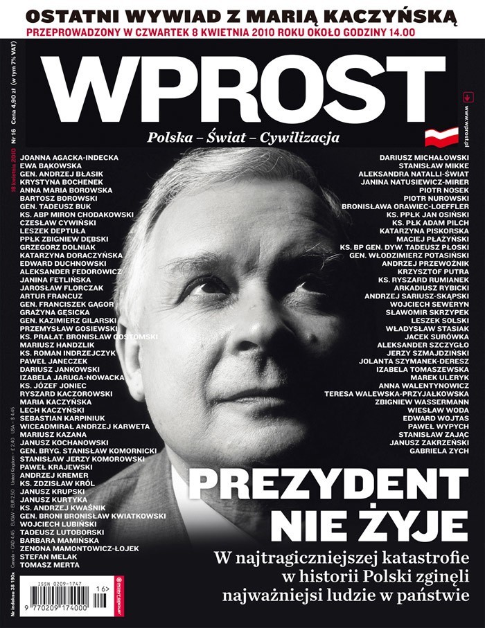 Polskie gazety o katastrofie smoleńskiej