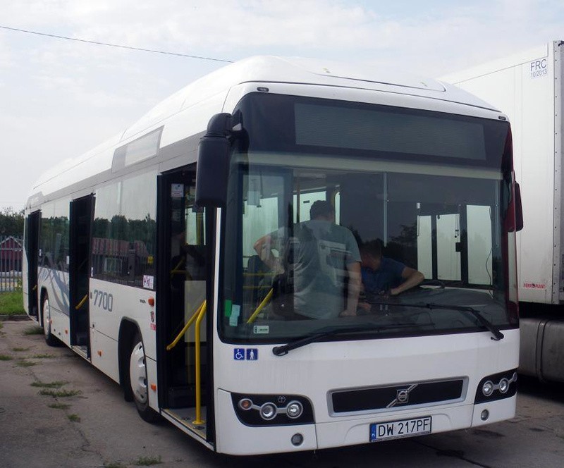 Autobus Volvo 7700 w Białymstoku (zdjęcia, wideo)