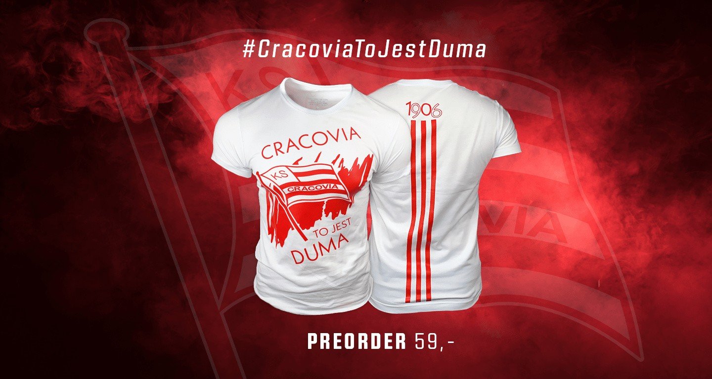 Cracovia to jest duma. Klub wypuszcza na rynek nowe koszulki dla kibiców |  Gazeta Krakowska