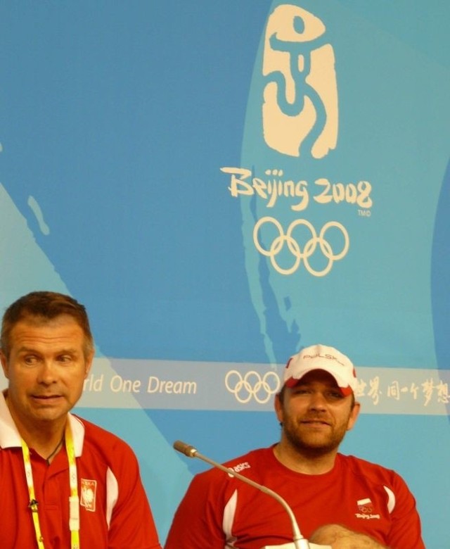 Mariusz Jurasik (z prawej) dał się namówić Bogdanowi Wencie na powrót do reprezentacji.