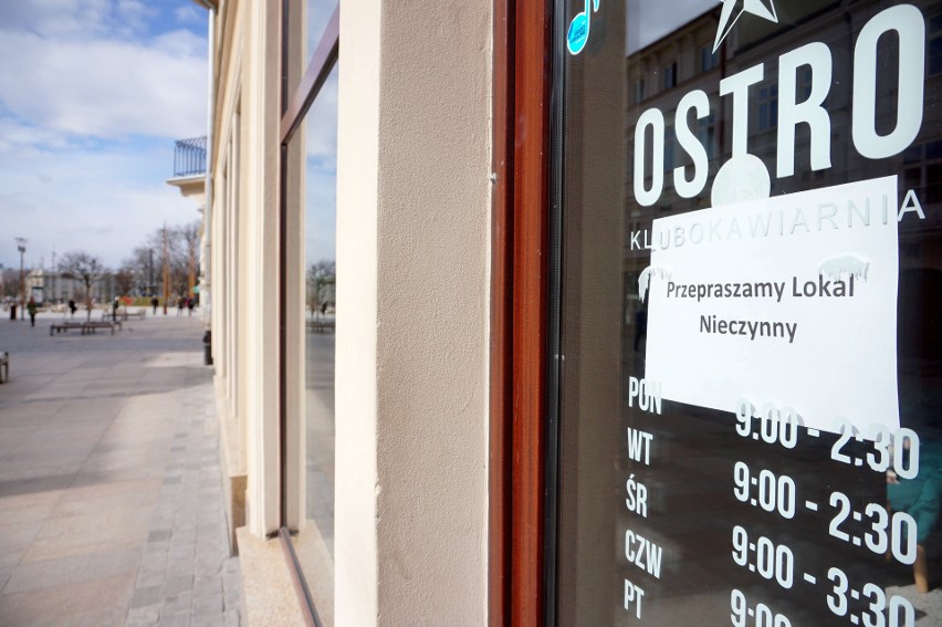 „Dramat". Sklepy, restauracje, teatry w Lublinie tracą pieniądze przez koronawirusa