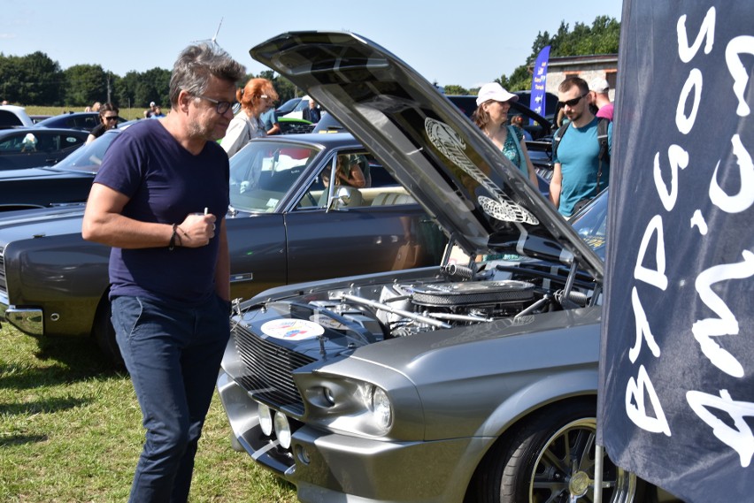 Na zamku zaprezentowano około 130 samochodów