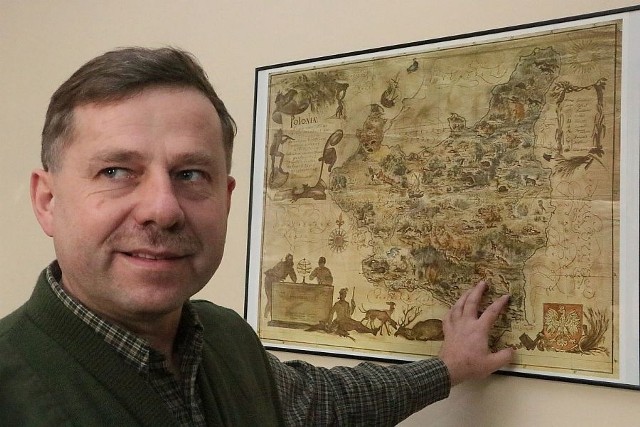 - Zachowało się tylko kilka oryginalnych egzemplarzy tej mapy &#8211; zaznacza Jarosław Szałata.