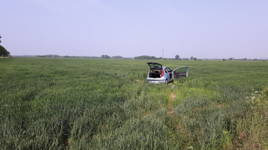 Wypadek w Michorzewie. Rannych zabrał śmigłowiec [ZDJĘCIA]