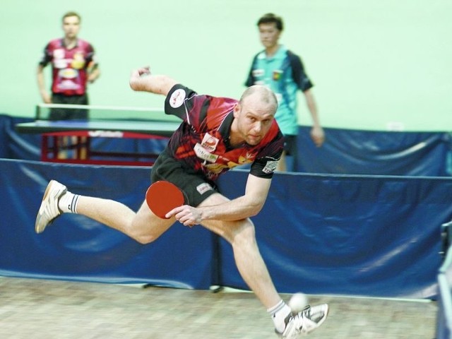 Piotr Napiórkowski w dwumeczu z Odrą Głoska nie zawiódł. Grający trener białostockiego zespołu zdobył najwięcej punktów.