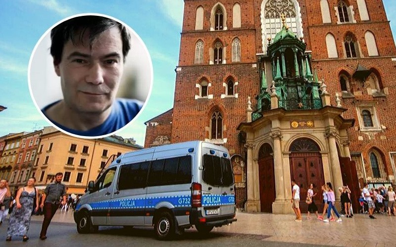 Kraków. Nie żyje Krzysztof Leski. Jego zabójca podszedł do policjantów na krakowskim rynku i przyznał się do zbrodni