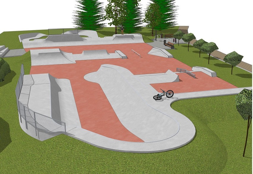 Skatepark na Bartoszowicach będzie wybudowany w ramach WBO [WIZUALIZACJE]
