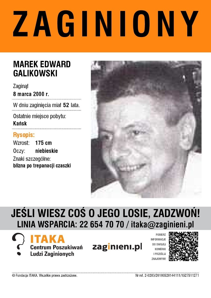 Czy widziałeś tę osobę lub masz jakieś informacje na jej...