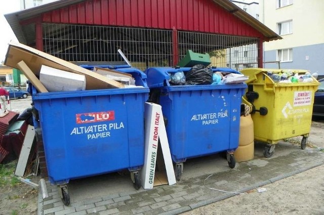 Firma Alvater uprzedza, że mogą być opóźnienia w opróżnianiu pojemników ze śmieciami.