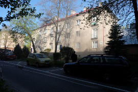 Pożar w bloku przy Malmeda w Białymstoku