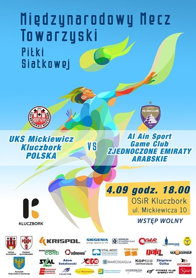 Plakat meczowy