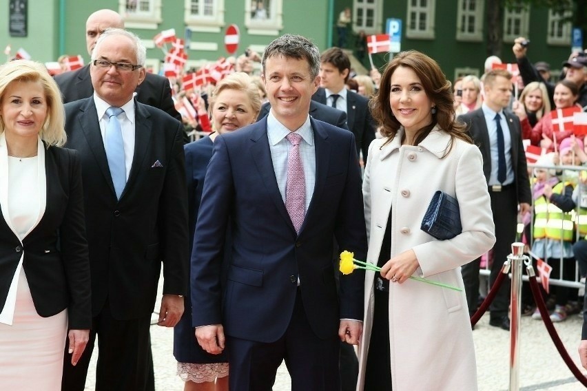 Fryderyk X z żoną, jeszcze jako książę odwiedził Szczecin w...