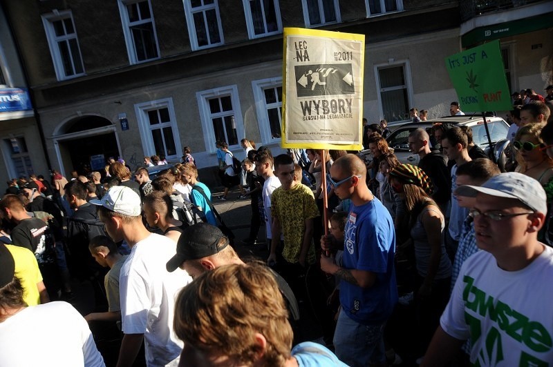 Marsz Wyzwolenia Konopi w Szczecinie