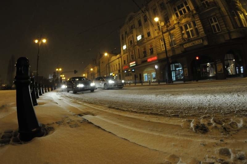 Kontratak zimy w Bydgoszczy [zdjęcia]