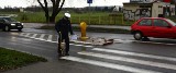 Wypadek w Koszalinie. Potrącenie pieszego [zobacz wideo]