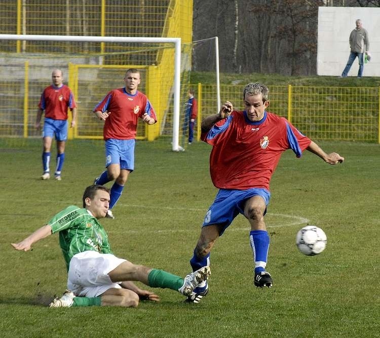 W meczu 21. kolejki IV ligi Pomorze, pilkarze Gryfa 95...