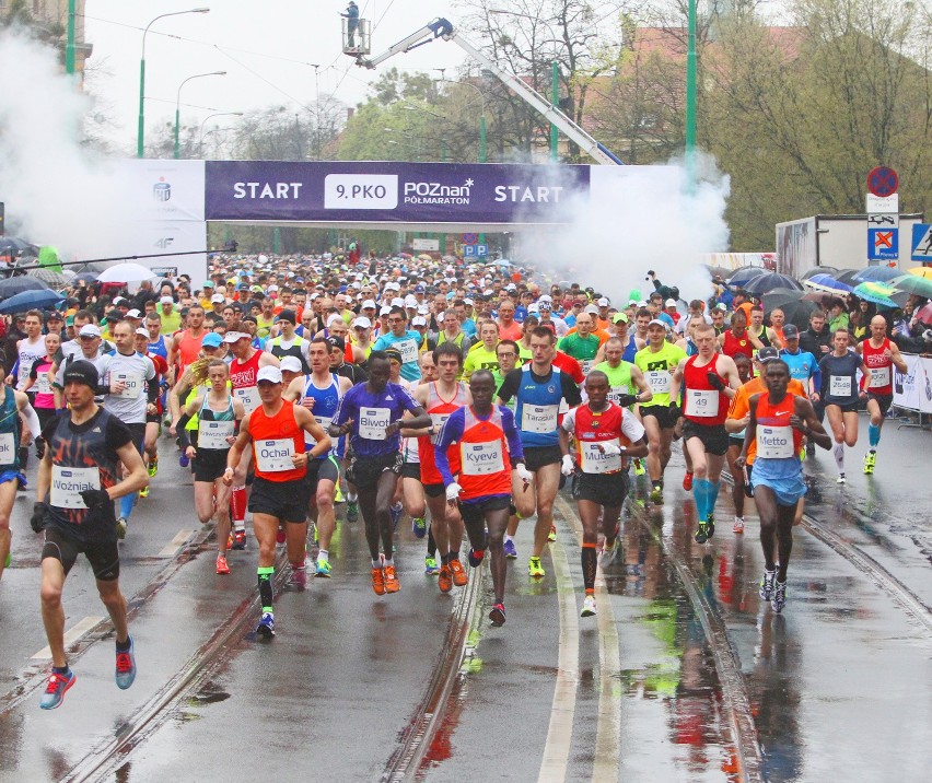 Poznań Półmaraton 2017: Utrudnienia w ruchu [TRASA, LISTA...