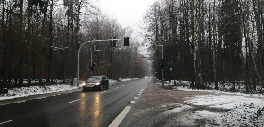 Jak zapowiadali wiosną powiatowi urzędnicy, światła mają...