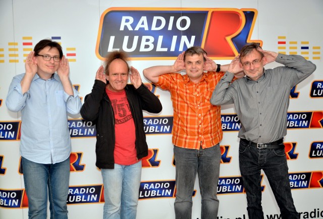 Jury nastawiało uszu na Wasze piosenki. Od lewej: Wojciech Wytrążek, Mieczysław Jurecki, Dariusz Turecki i Artur Borkowski