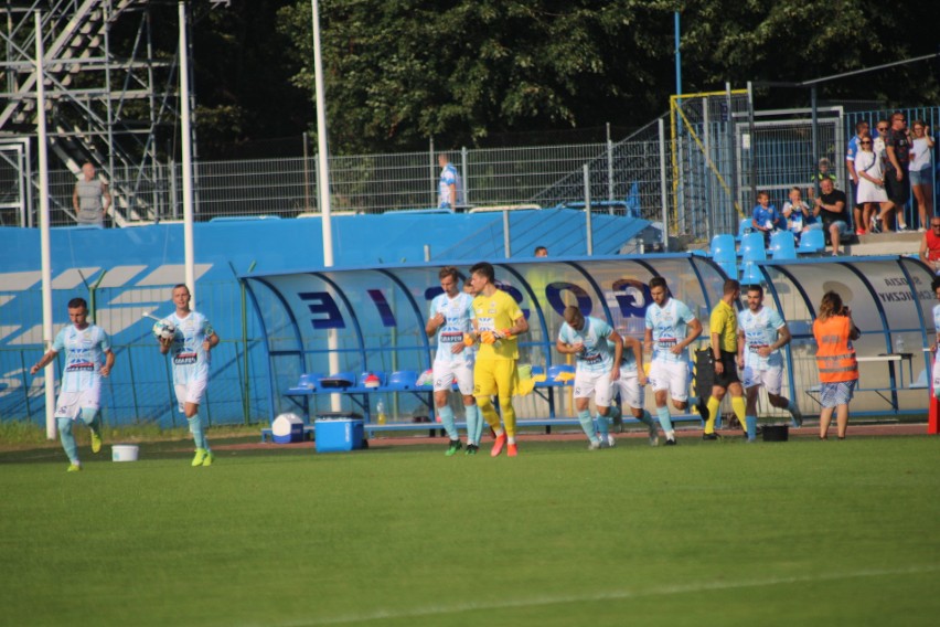 Hutnik Kraków - Pogoń Siedlce. Po godzinie było 1:0... [ZDJĘCIA]