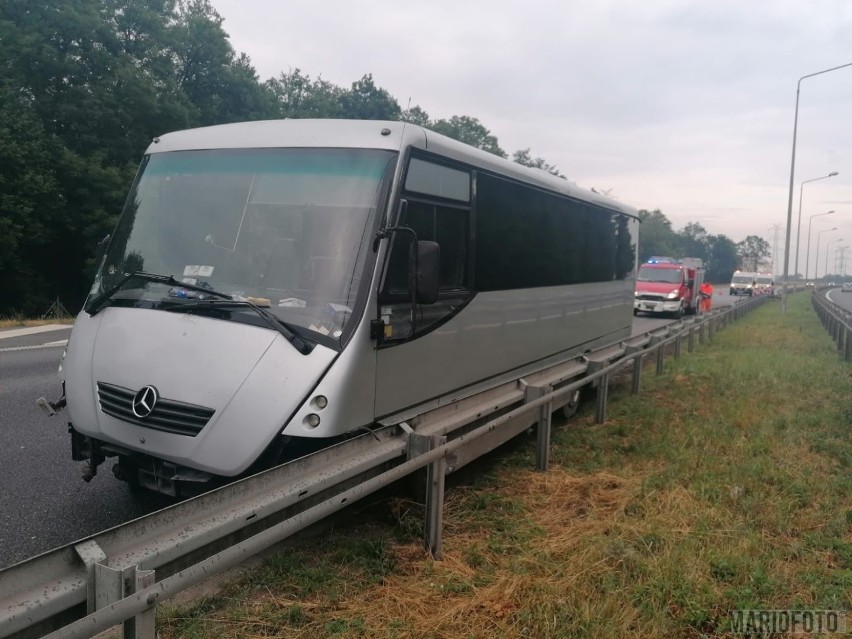 Do wypadku doszło przed godz. 18.00 na autostradzie A4 w...