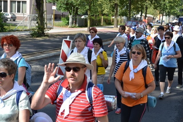 Rybnicka Pielgrzymka na Jasną Górę Wyruszyła