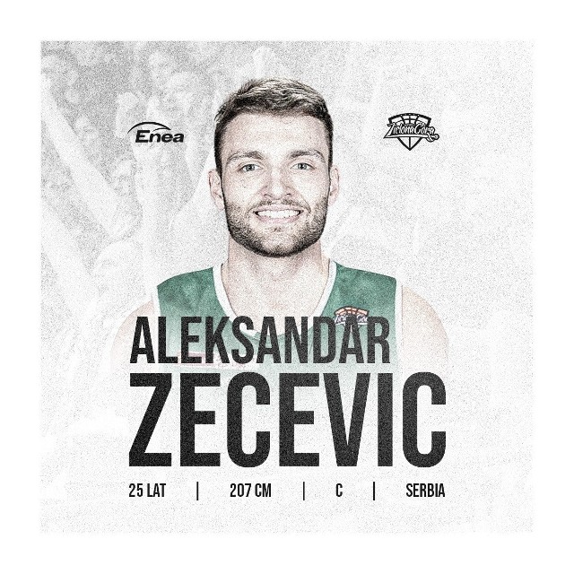 Serb Aleksander Zecević nowym koszykarzem Eneai Zastalu BC Zielona Góra.