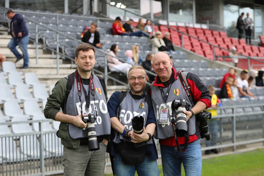 Zdjęcia kibiców Korony Kielce z meczu z GKS Katowice w Fortuna 1 lidze. Tak wspieraliście Żółto-Czerwonych na Suzuki Arenie