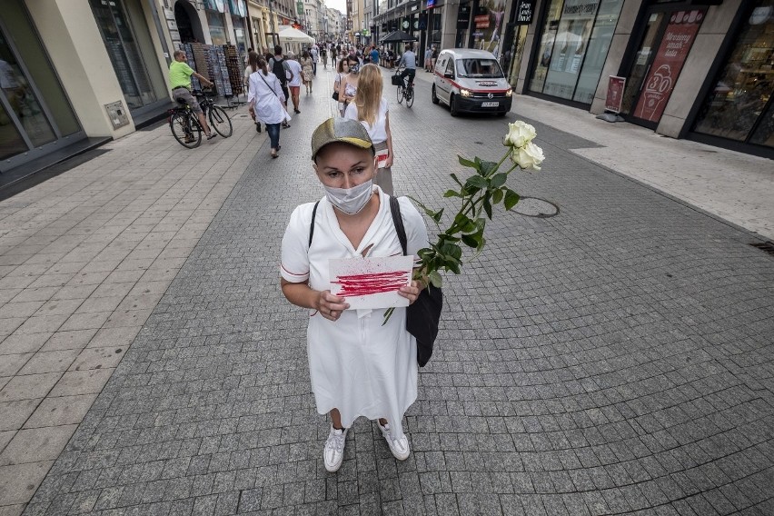 "Tak dla wolności! Nie dla przemocy!" - pod takim hasłem we...