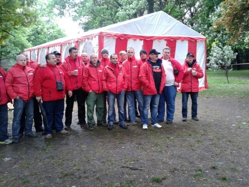 Górniczy protest pod Sejmem 16 maja 2014