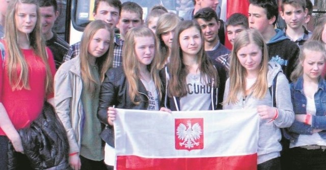 Gimnazjaliści z Cieszków uczestniczyli w Marszu Żywych 2015.