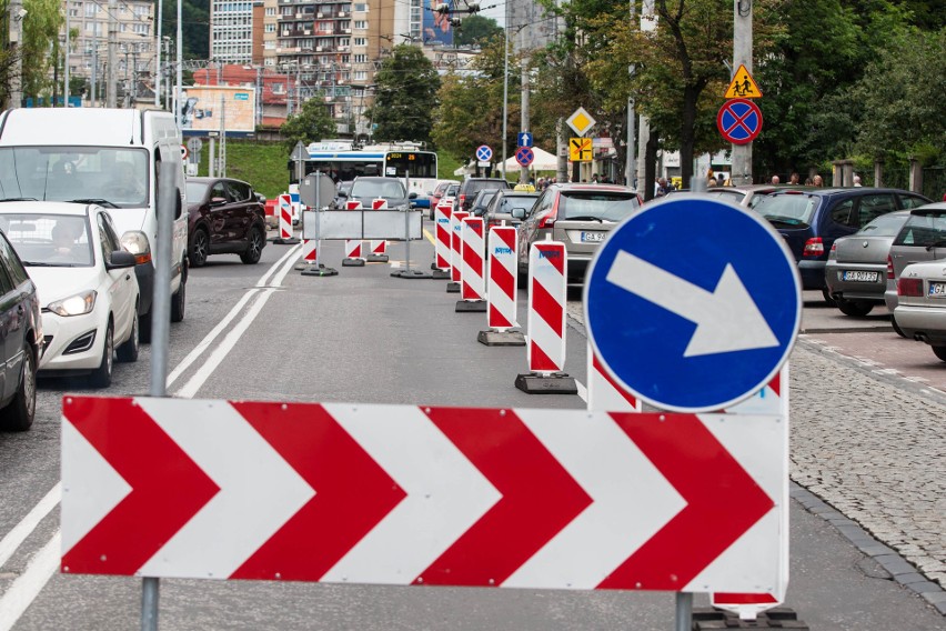 Wielki remont w centrum Gdyni. Sprawdź, jakie zmiany w ruchu [ZDJĘCIA]