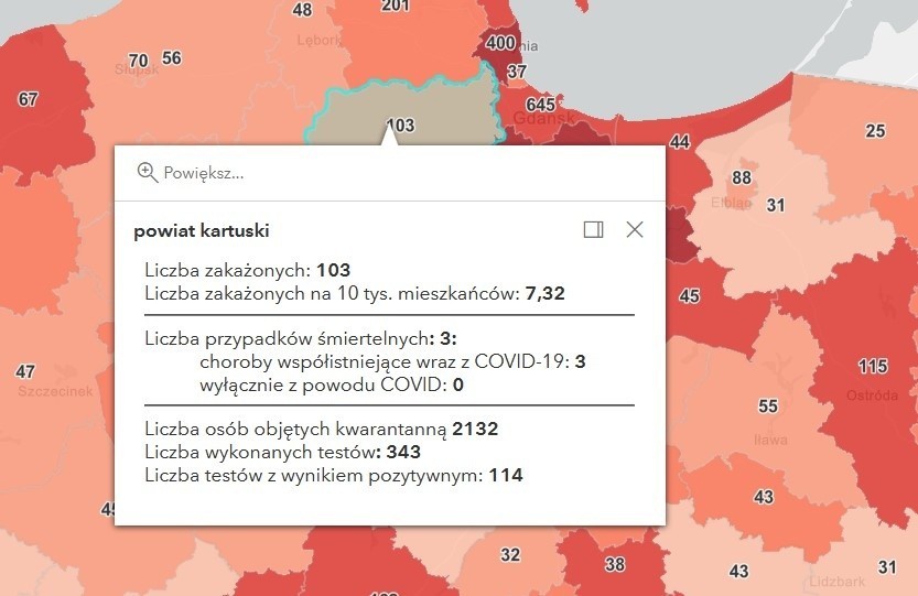 Koronawirus na Pomorzu 26.03.2021. Kolejny rekord zakażeń w regionie. 2625 nowych przypadków zachorowania