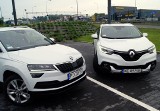 Škoda Karoq kontra Renault Kadjar. Porównanie najmocniejszych wersji z automatem 