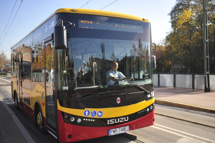 Miniautobus testowany przez MPK