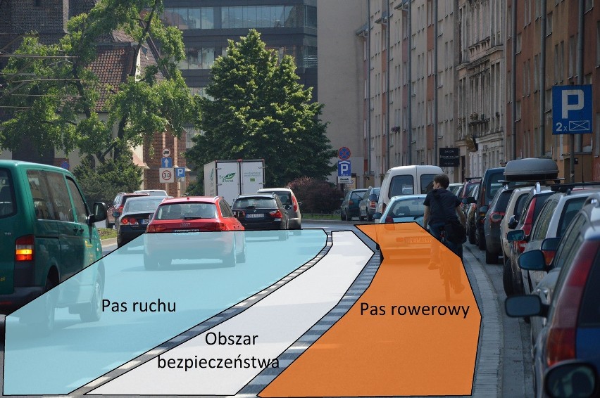 Jak odczytać oznaczenia na Kazimierza Wielkiego? Rowerzyści...