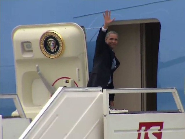 I po wizycie. Barack Obama odleciał z Warszawy do Brukseli