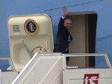 I po wizycie. Barack Obama odleciał z Warszawy do Brukseli [wideo]