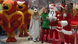Ostrołęka. Święty Mikołaj w Galerii Bursztynowej w Ostrołęce. 4.12.2021. Zdjęcia