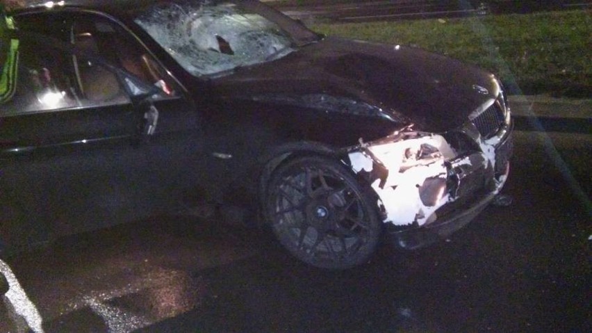 Kierowca tego BMW 29 grudnia ubiegłego roku potrącił dwie...