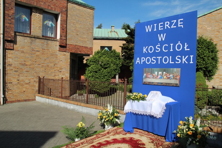 Boże Ciało 2023 - Procesja w parafii św. Piusa X w Rudzie...