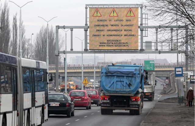 Zamknięcie Mostu Długiego spowoduje utrudnienia dla kierowców.