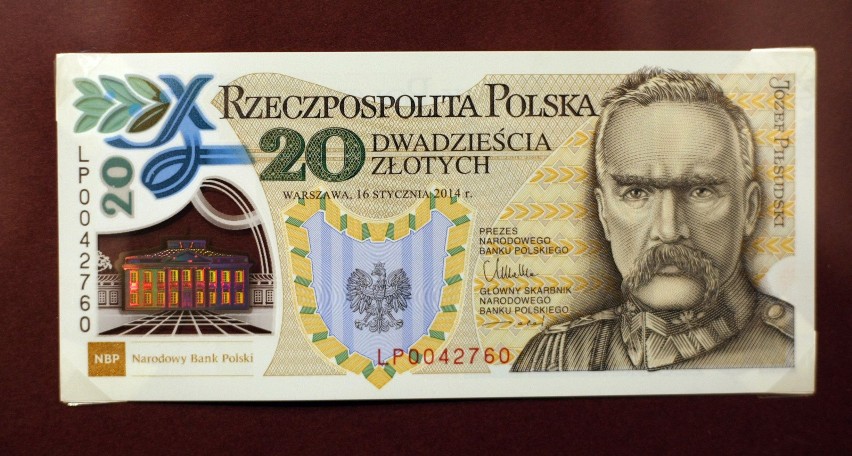 Zobacz banknoty, które dla Narodowego Banku Polskiego...