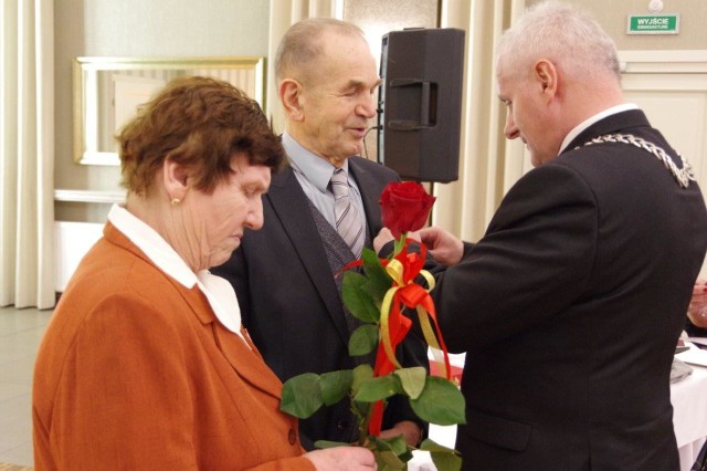 Uroczystość jubileuszowa par małżeńskich z gminy Gorzów Śląski.