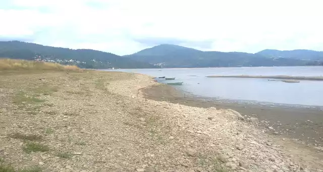 Tak wyglądało Jezioro Żywieckie pod koniec lata 2015 roku