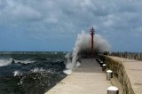 Porywisty wiatr zaatakuje Wybrzeże