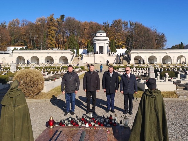 Wizyta przedstawicieli powiatu krakowskiego na Ukrainie