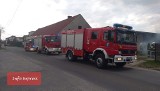 Pożar w budynku mieszkalnym w Rusinowicach. Zapaliła się sadza w kominie. Dwugodzinna akcja strażaków ZDJĘCIA